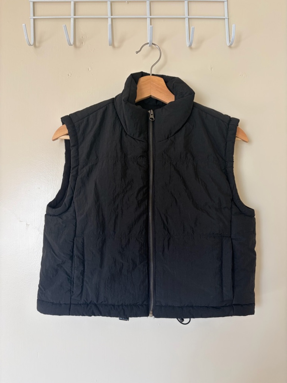 Black Puffer Vest